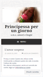Mobile Screenshot of principessaperungiorno.wordpress.com