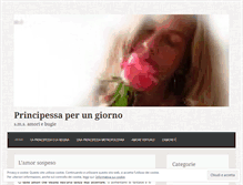 Tablet Screenshot of principessaperungiorno.wordpress.com