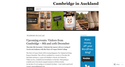 Desktop Screenshot of camnz.wordpress.com