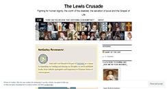 Desktop Screenshot of lewiscrusade.wordpress.com