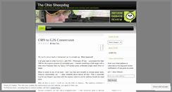 Desktop Screenshot of ohiosheepdog.wordpress.com