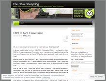 Tablet Screenshot of ohiosheepdog.wordpress.com