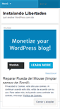 Mobile Screenshot of instalandolibertades.wordpress.com