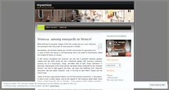 Desktop Screenshot of myvenice.wordpress.com