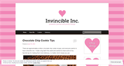 Desktop Screenshot of invincibleinc.wordpress.com