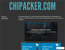 Tablet Screenshot of chipacker.wordpress.com