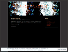 Tablet Screenshot of elanorjones.wordpress.com