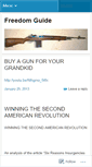 Mobile Screenshot of freedomguide.wordpress.com