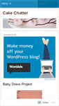 Mobile Screenshot of cakechatter.wordpress.com