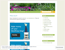 Tablet Screenshot of dianasdestinations.wordpress.com