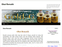 Tablet Screenshot of obatrematikco.wordpress.com