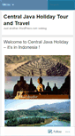 Mobile Screenshot of centraljavaholiday.wordpress.com