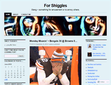 Tablet Screenshot of forshiggles.wordpress.com