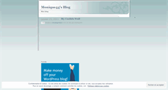 Desktop Screenshot of monique44.wordpress.com