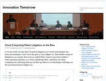 Tablet Screenshot of innovationtomorrow.wordpress.com