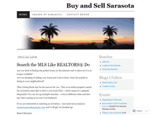 Tablet Screenshot of buyandsellsarasota.wordpress.com