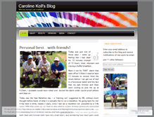 Tablet Screenshot of carokoll.wordpress.com