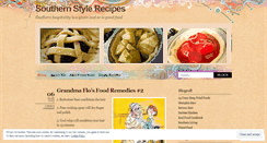 Desktop Screenshot of grandmaflorecipes.wordpress.com