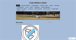 Desktop Screenshot of clubatleticogarin.wordpress.com