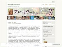 Tablet Screenshot of dotsworkbox.wordpress.com