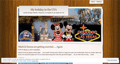 Desktop Screenshot of holidayusa.wordpress.com