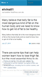 Mobile Screenshot of elvinall1.wordpress.com