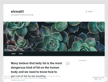 Tablet Screenshot of elvinall1.wordpress.com