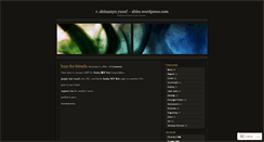 Desktop Screenshot of abim.wordpress.com
