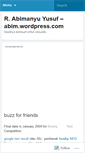 Mobile Screenshot of abim.wordpress.com
