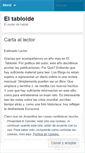 Mobile Screenshot of eltabloide.wordpress.com