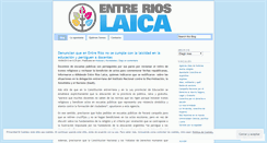 Desktop Screenshot of entrerioslaica.wordpress.com