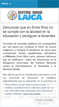 Mobile Screenshot of entrerioslaica.wordpress.com