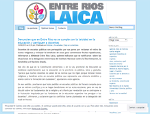 Tablet Screenshot of entrerioslaica.wordpress.com