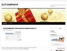 Tablet Screenshot of elitkampanya.wordpress.com