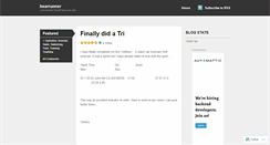 Desktop Screenshot of bearrunner.wordpress.com