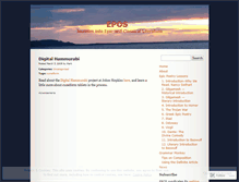 Tablet Screenshot of epos.wordpress.com