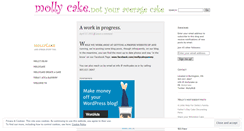 Desktop Screenshot of mollycakeisyummycake.wordpress.com