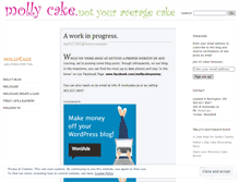 Tablet Screenshot of mollycakeisyummycake.wordpress.com