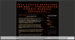 Desktop Screenshot of jutadetection.wordpress.com