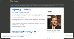 Desktop Screenshot of et1337.wordpress.com