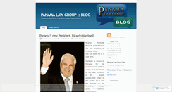 Desktop Screenshot of panamalawgroup.wordpress.com