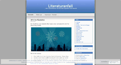 Desktop Screenshot of literaturanfall.wordpress.com