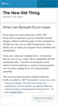 Mobile Screenshot of newoldthing.wordpress.com