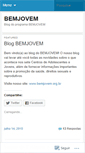 Mobile Screenshot of bemjovem.wordpress.com