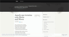 Desktop Screenshot of graypage.wordpress.com