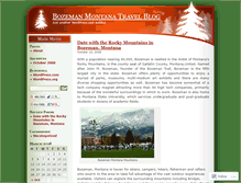 Tablet Screenshot of bozemantravelblog.wordpress.com