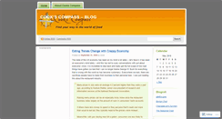Desktop Screenshot of cookscompass.wordpress.com