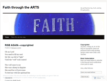 Tablet Screenshot of faiththroughthearts.wordpress.com