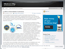 Tablet Screenshot of mikolvera.wordpress.com