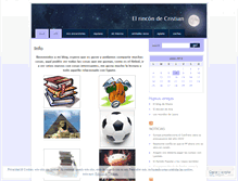 Tablet Screenshot of elrincondecristian.wordpress.com